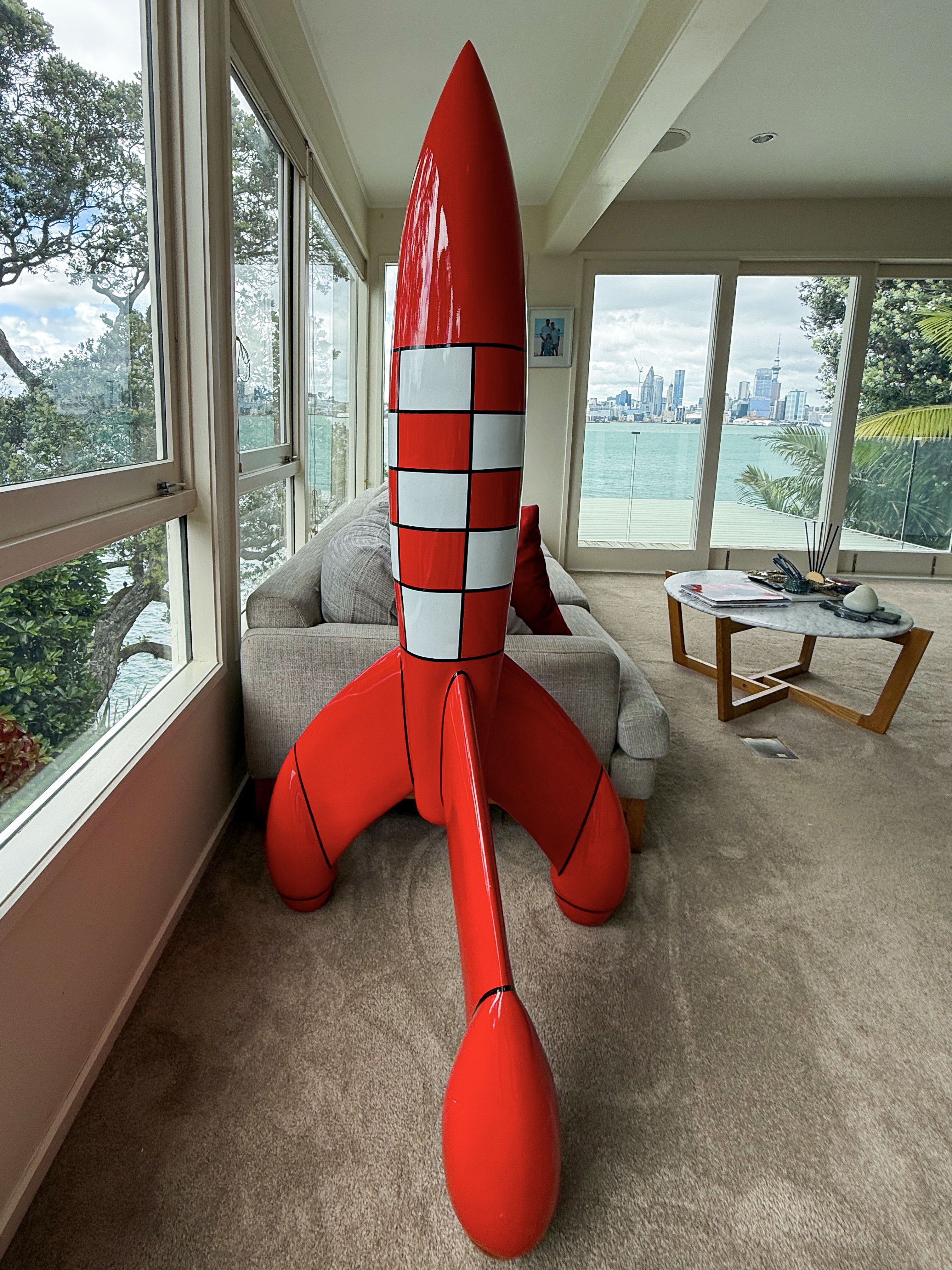 Rocket Sculpture